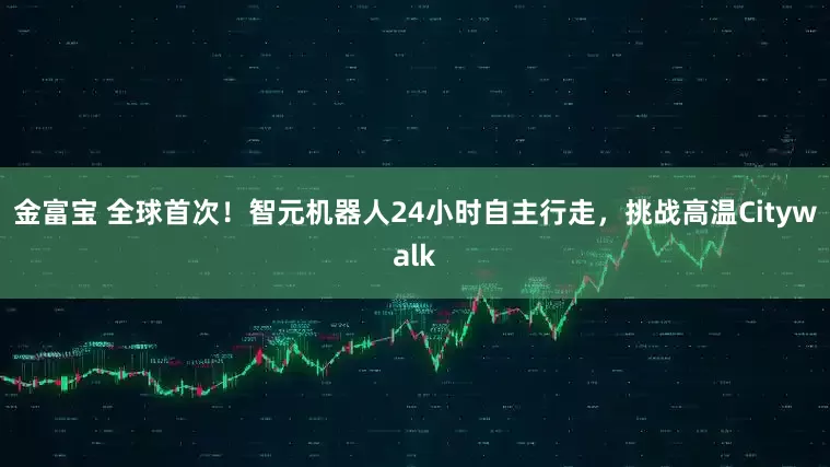 金富宝 全球首次！智元机器人24小时自主行走，挑战高温Citywalk