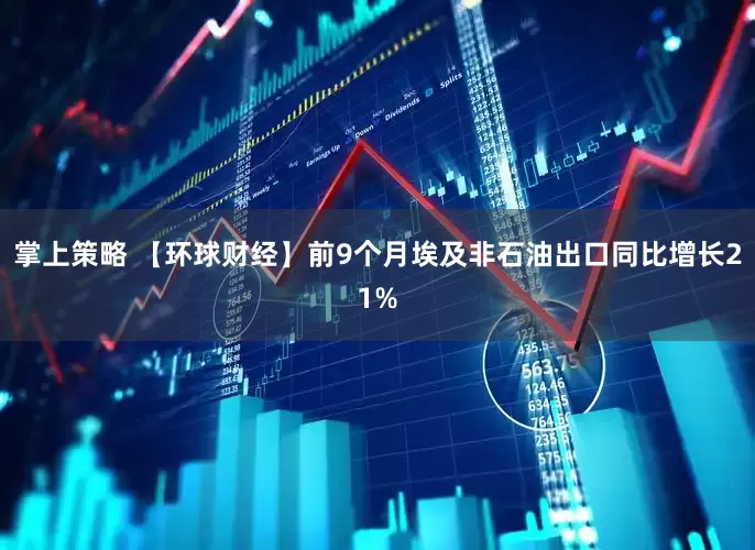 掌上策略 【环球财经】前9个月埃及非石油出口同比增长21%